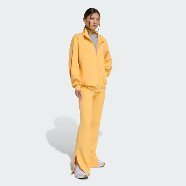 Laranja Calça Flare Soft Lux