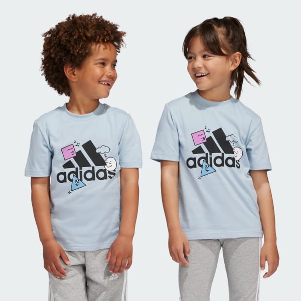Blue Positivity Table Graphic Tee