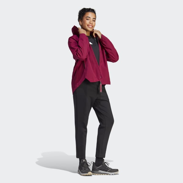 Weinrot MYSHELTER RAIN.RDY Regenjacke