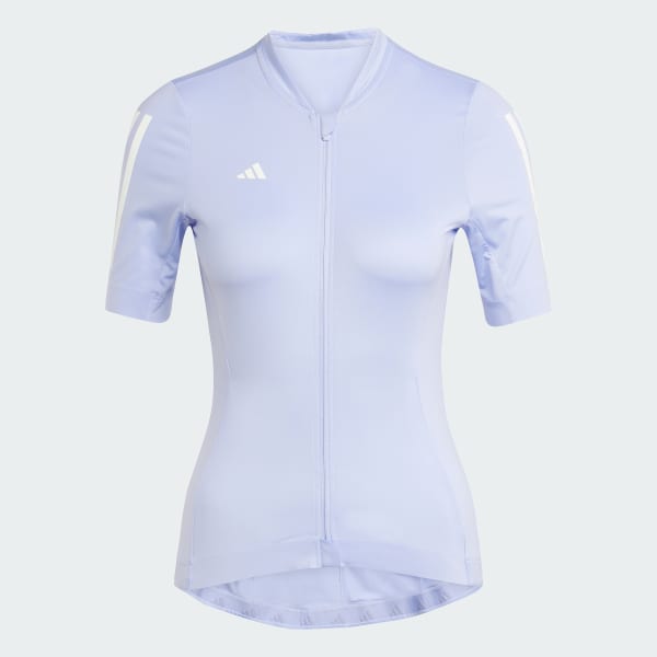 fialová Dres Tempo 3-Stripes Cycling
