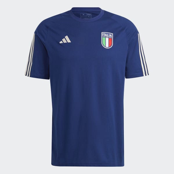 Blau Italien Tiro 23 Cotton T-Shirt