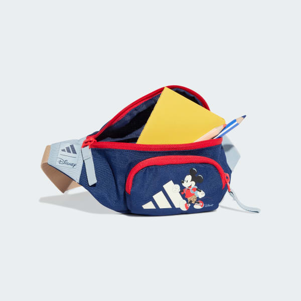 Blue ADIDAS DISNEY KIDS MICKEY MOUSE BUMBAG