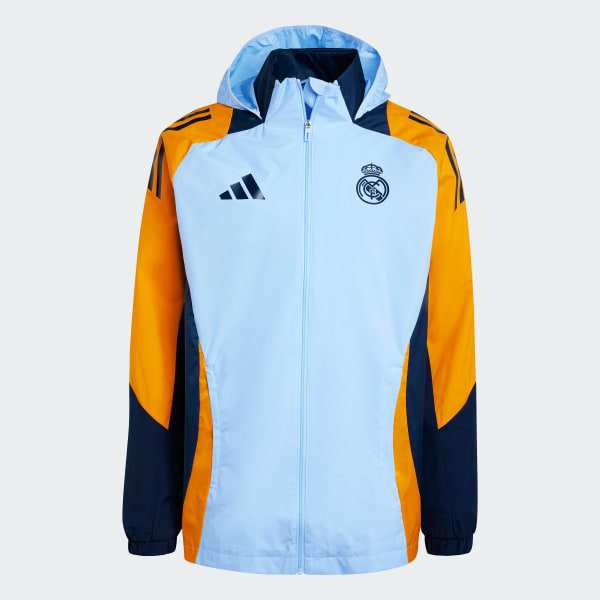 Blu Giacca Tiro 24 Competition All-Weather Real Madrid