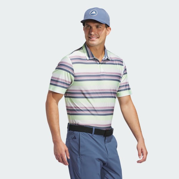 mau-xanh-la Áo Polo Kẻ Sọc HEAT.RDY Ultimate365