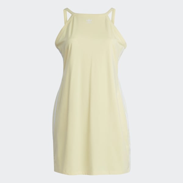 adidas Adicolor Classics Tight Summer Dress (Plus Size) - Yellow | Women\'s  Lifestyle | adidas US