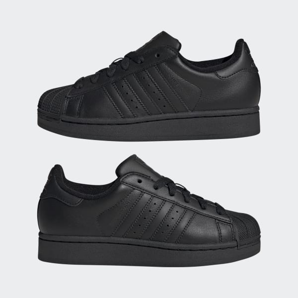 adidas Superstar II Shoes Kids - Black | Free Shipping with