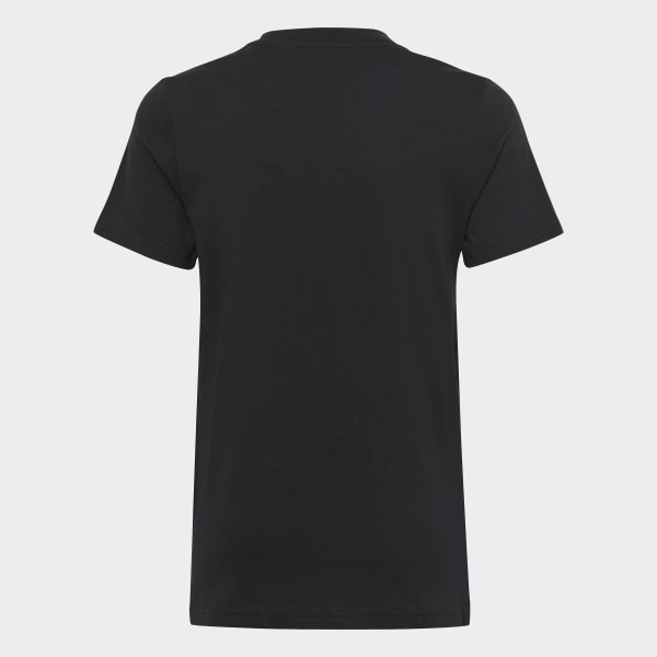 Svart Essentials Big Logo Cotton Slim T-skjorte