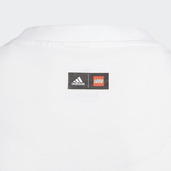 White adidas x LEGO® Graphic Tee