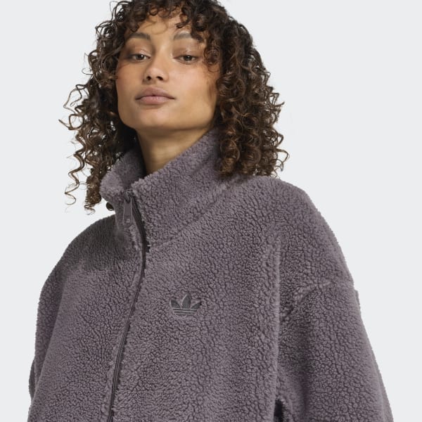 【Teddy1227】 adidas Essentials Teddy Jacket - Grey | Free Shipping with adiClub