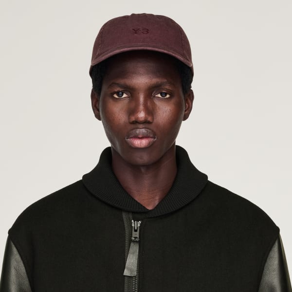Burgundy Y-3 Dad Cap