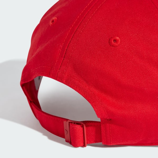 Red Adicolor Classic Trefoil Baseball Cap