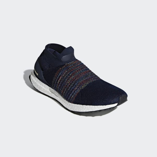 adidas ultra boost laceless navy