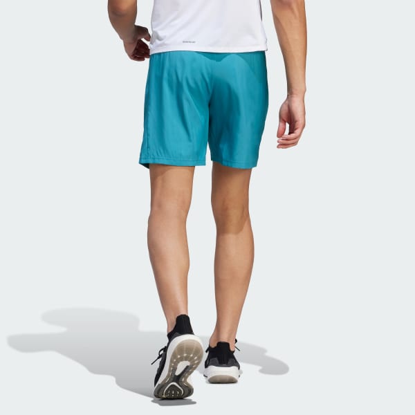 Turquoise Train Essentials Woven Training Shorts