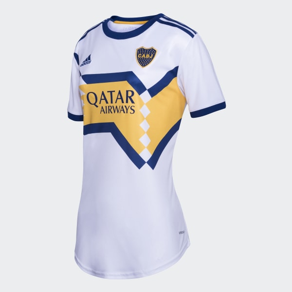 adidas Camiseta Visitante Boca Juniors 20/21 - Blanco | adidas Argentina