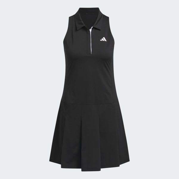 adidas Women's Ultimate365 Tour Pleated Dress - Black | Free adidas Women's Ultimate365 Tour Pleated Dress - Black | Free