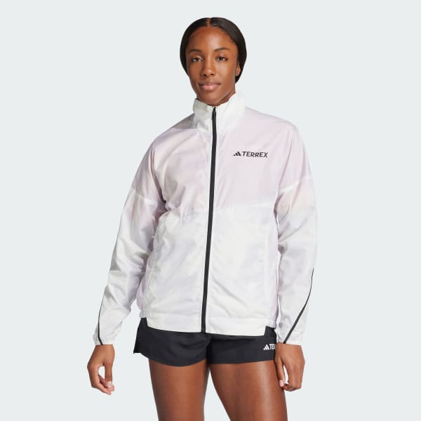 Grau Terrex Multi Printed Windjacke