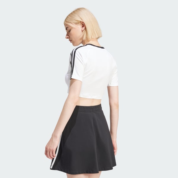 bílá Tričko 3-Stripes Baby