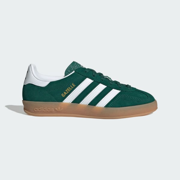 vert Chaussure Gazelle Indoor Enfants
