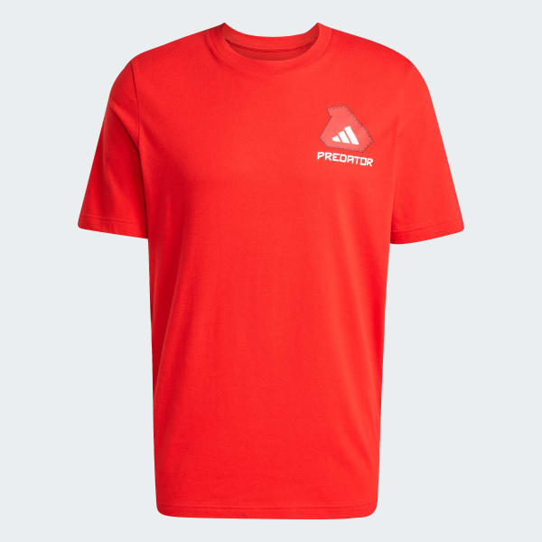 Rojo Polera Predator History Estampada