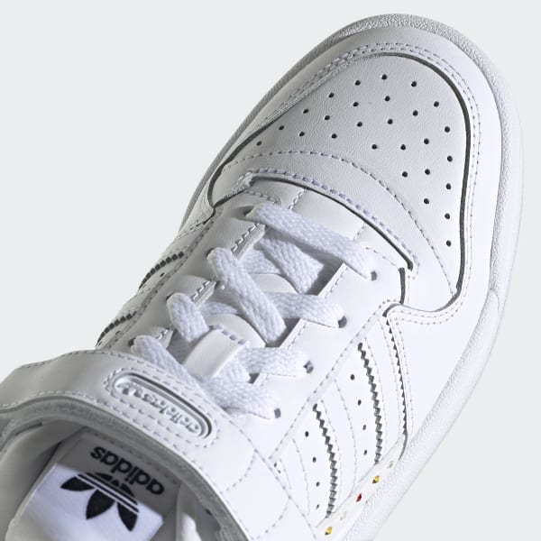 White Forum Low Shoes LLA31