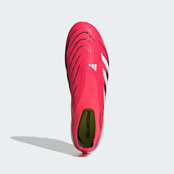 Czerwony Buty Predator Elite Laceless AG