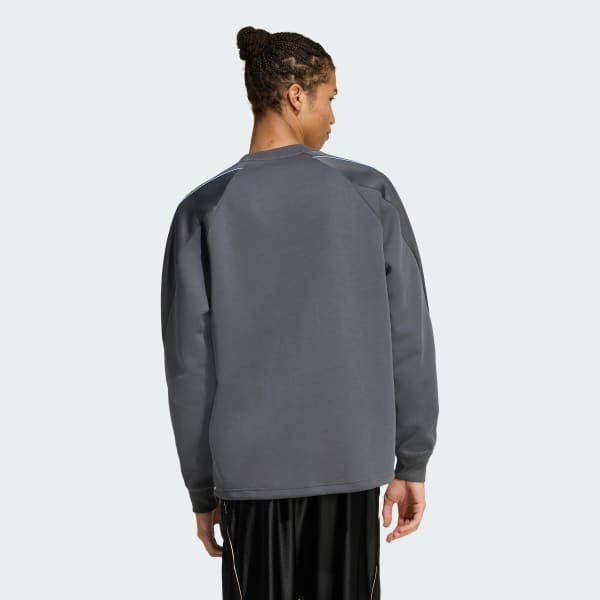 Gris Buzo STADIUM de cuello redondo