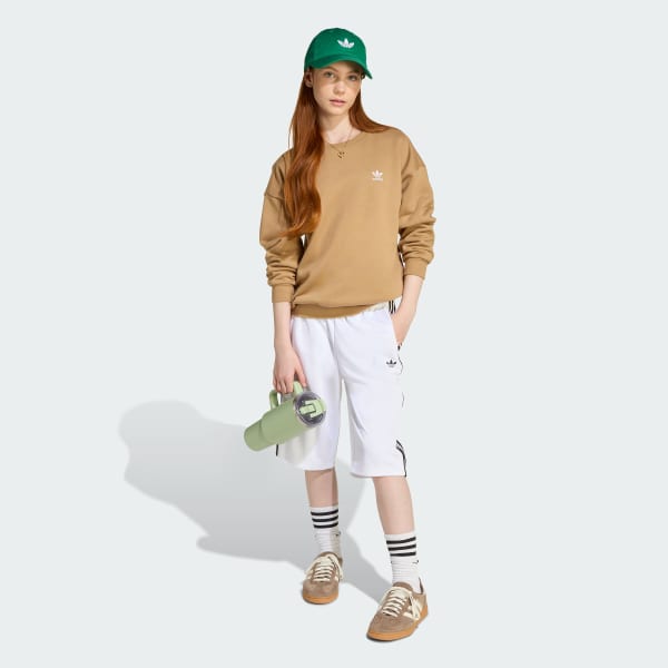 Brown Boyfriend Crew Sweatshirt
