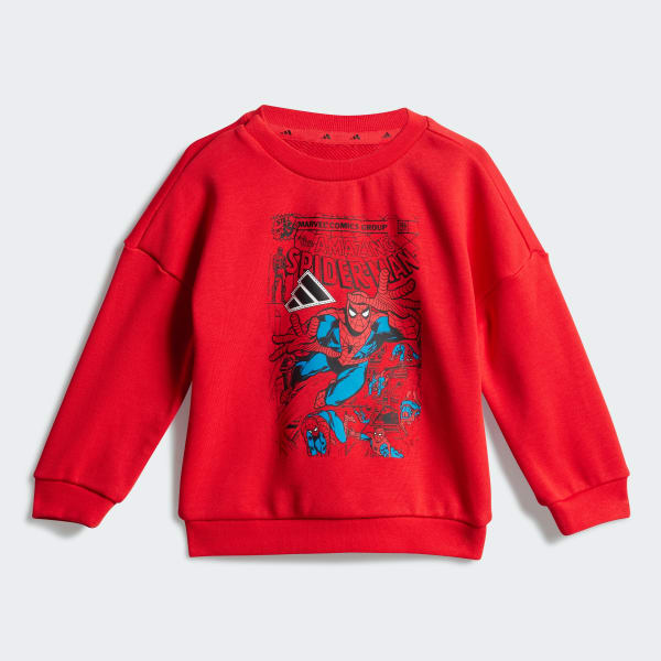 Kirmizi Marvel Spider-Man Çocuk Jogger Eşofman Takımı