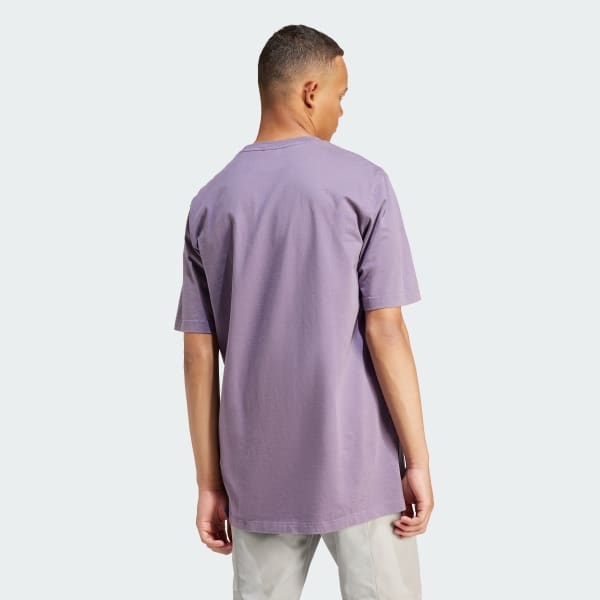 adidas Adicolor Outline Trefoil Tee - Purple | Men\'s Lifestyle | adidas US