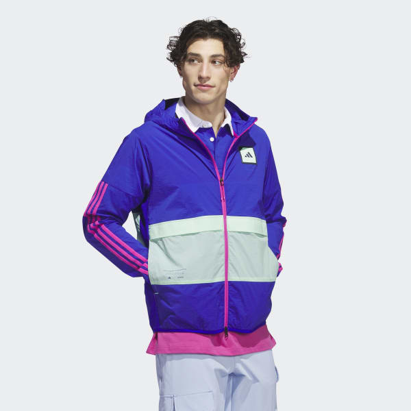 Niebieski Men's Adicross X Energy One-Layer Jacket