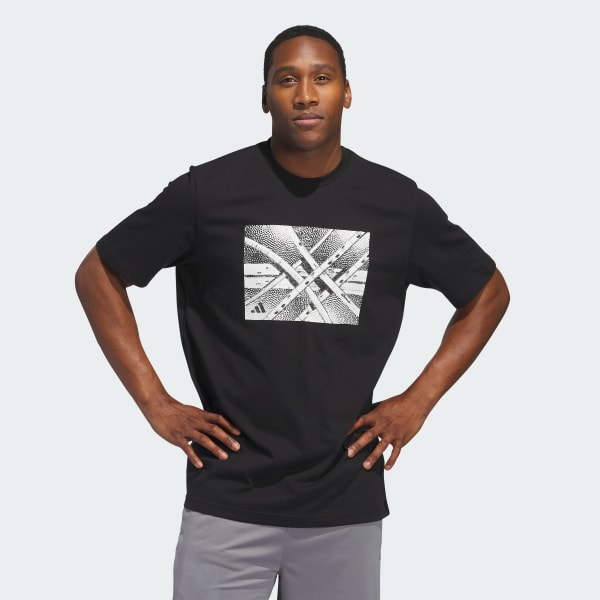 Black Basketball State of Mind Graphic Tee