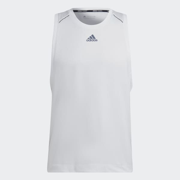 White HIIT 스핀 트레이닝 탱크탑 WU842