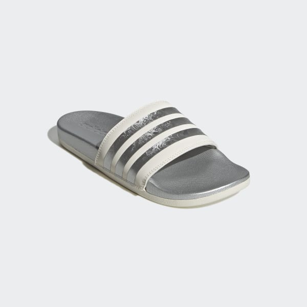 Branco Chinelos Adilette Comfort