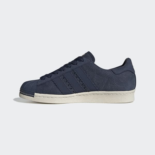 adidas Superstar 80s Shoes - Blue 
