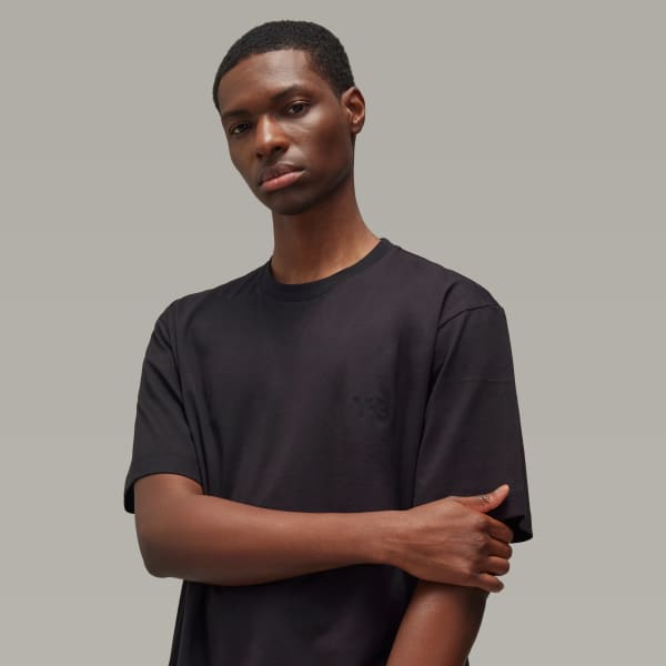 adidas Y-3 Graphic Short Sleeve Tee - Black | Free Shipping