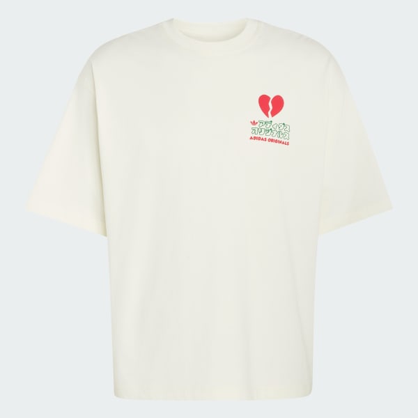 Blanco CAMISETA ESTAMPADA V-DAY HEART BROKEN CAT