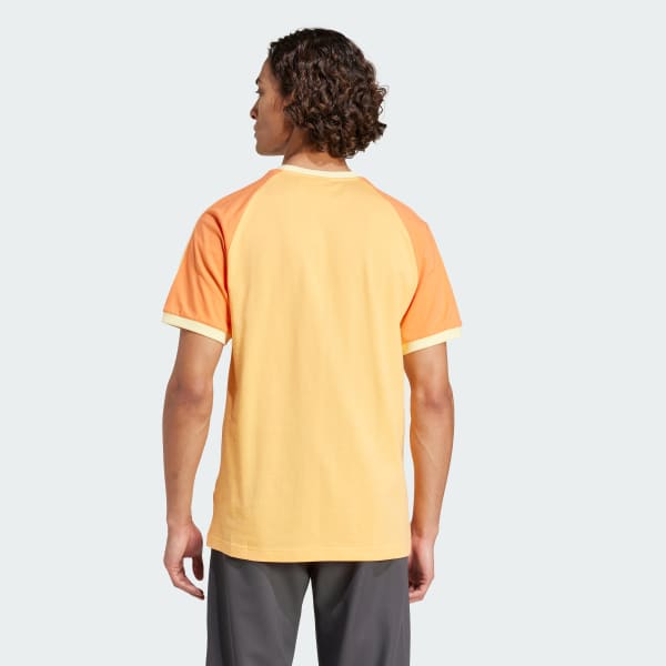 Orange adidas Originals T-shirt Cali