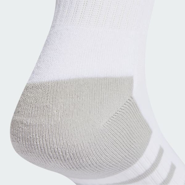 White Essentials CLIMACOOL Crew Socks 3 Pairs