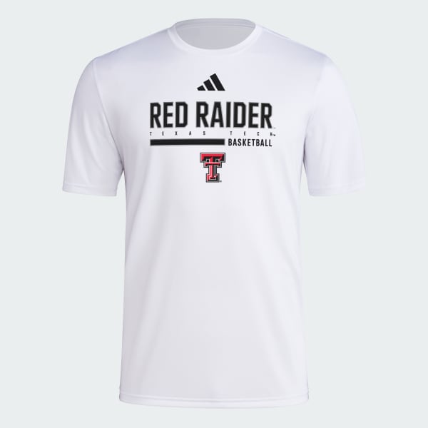 adidas TEXAS TECH RED RAIDERS MENS SHORT SLEEVE PREGAME T-SHIRT
