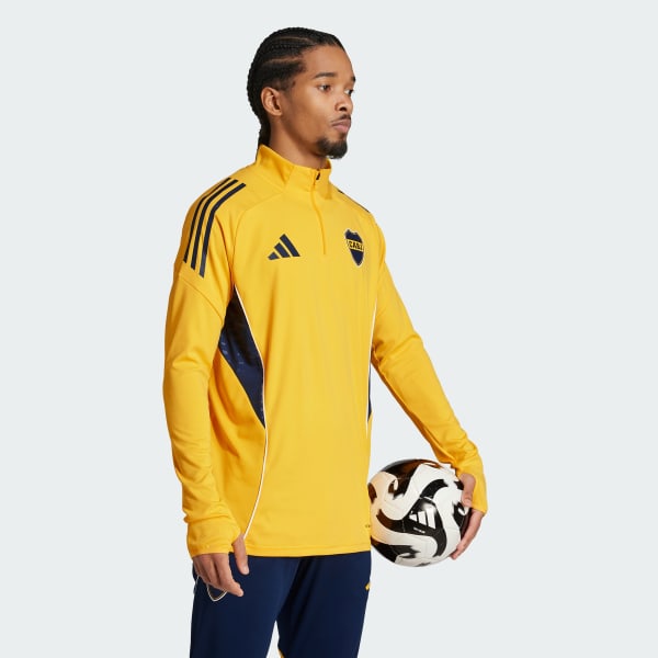 Amarillo Buzo de Entrenamiento de Boca Juniors Tiro 25 Competition