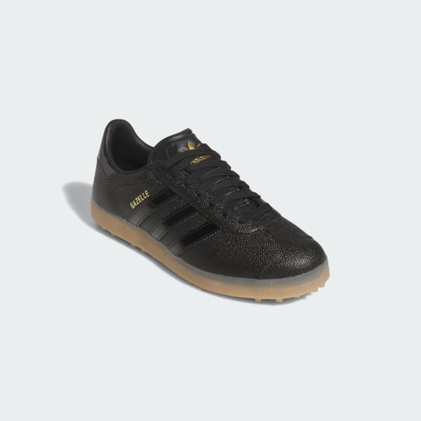 Hitam Sepatu Golf Tanpa Spike Gazelle Lux