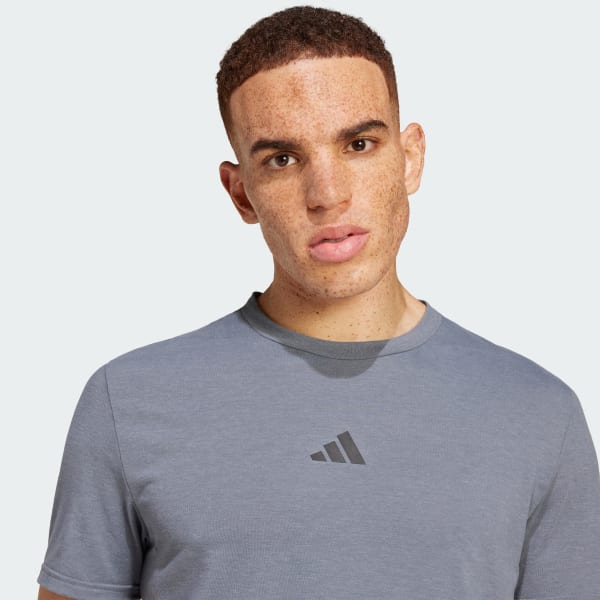 adidas Designed for Training Workout Tee - Black | Free