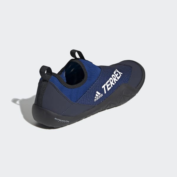 modrá Terrex Climacool Jawpaw Slip-On Shoes EFW40