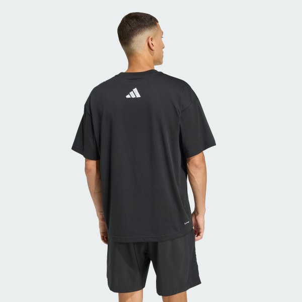 Noir T-SHIRT DE TRAINING GRAPHIQUE CLIMACOOL POWER