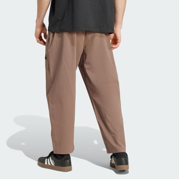 Brown City Escape Stretch-Woven Pants