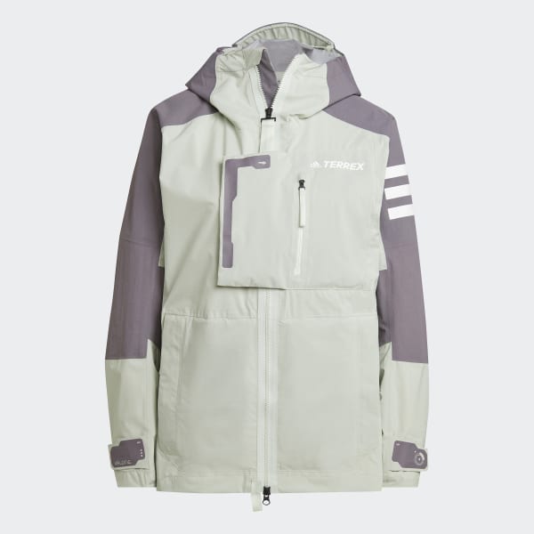 Zielony TERREX XPLORIC RAIN.RDY HIKING JACKET