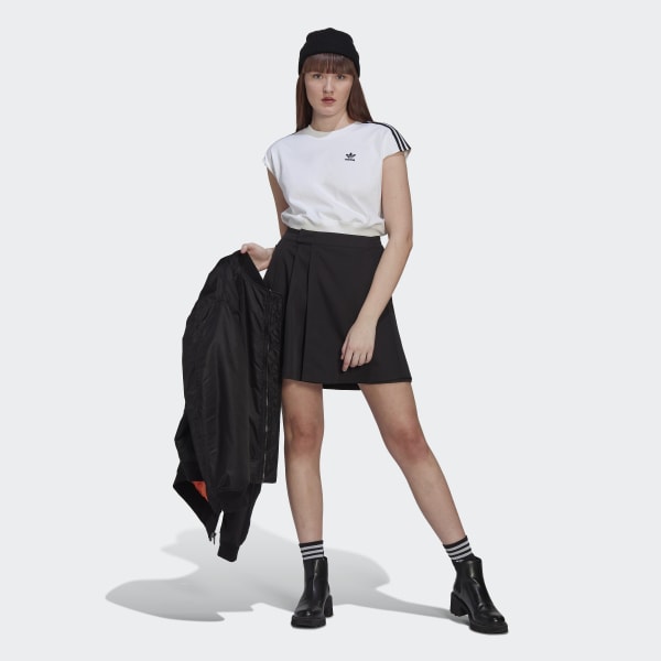 Branco T-shirt Adicolor Classics