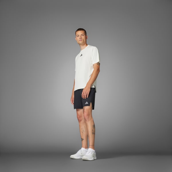 Hvit Designed-for-Training Intensity T-skjorte