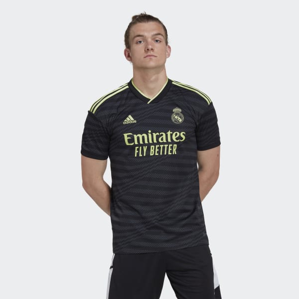 Portavoz Grado Celsius Desalentar Camiseta tercera equipación Real Madrid 22/23 - Negro adidas | adidas España