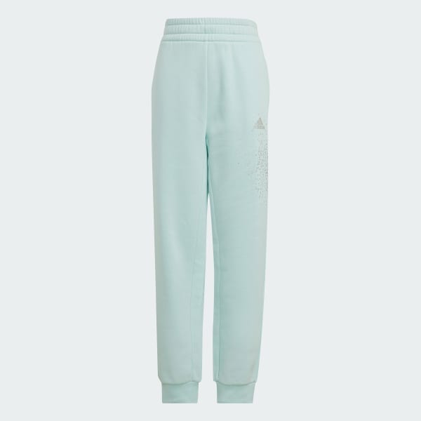 Turquoise Pantalon de survêtement Glam Enfants